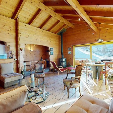 Chalet In The Heart Of The Val D'Anniviers Resort Saint-Jean Bagian luar foto