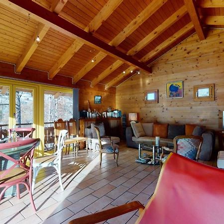 Chalet In The Heart Of The Val D'Anniviers Resort Saint-Jean Bagian luar foto