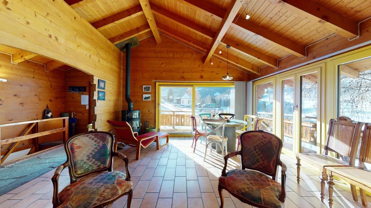 Chalet In The Heart Of The Val D'Anniviers Resort Saint-Jean Bagian luar foto