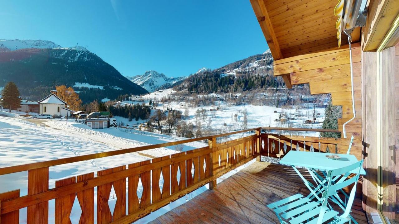 Chalet In The Heart Of The Val D'Anniviers Resort Saint-Jean Bagian luar foto