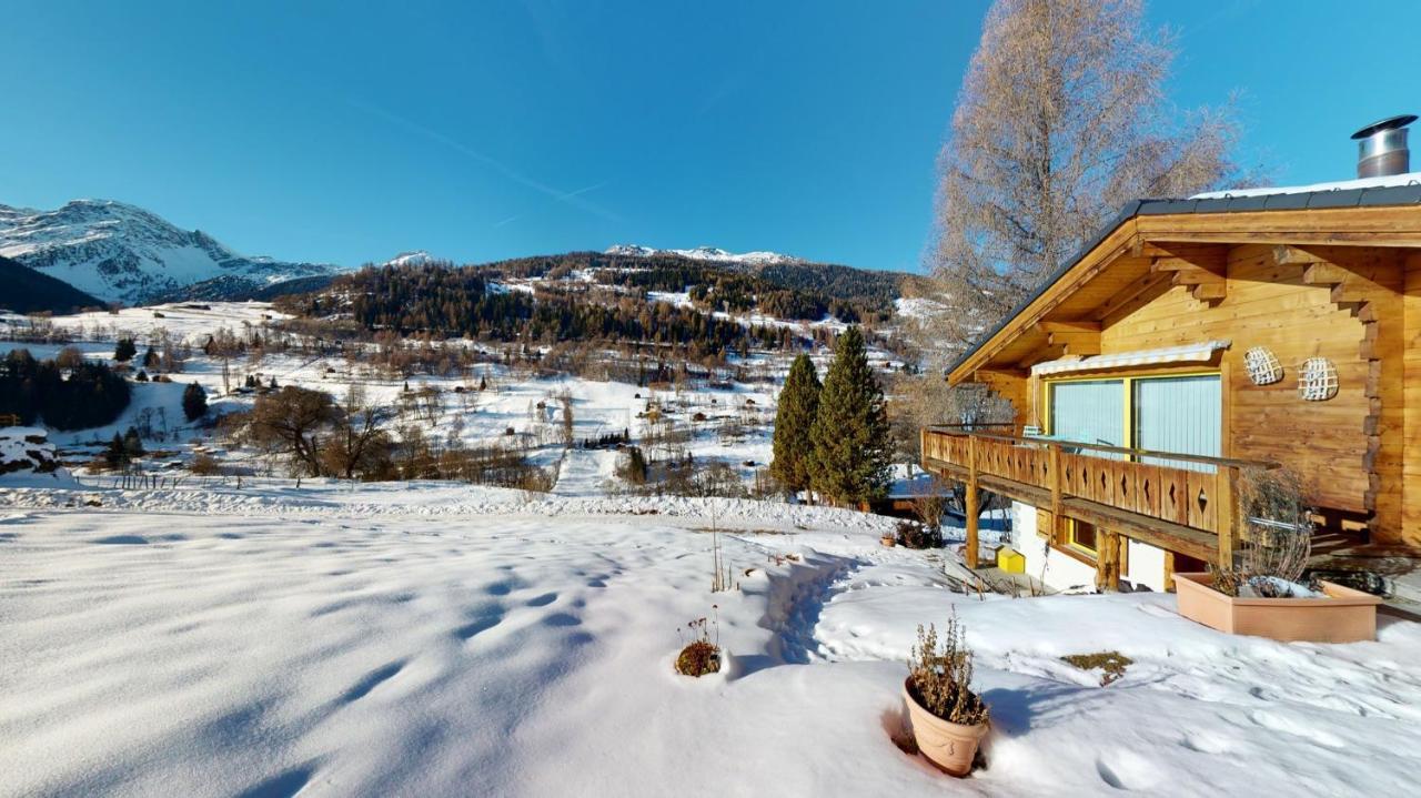 Chalet In The Heart Of The Val D'Anniviers Resort Saint-Jean Bagian luar foto